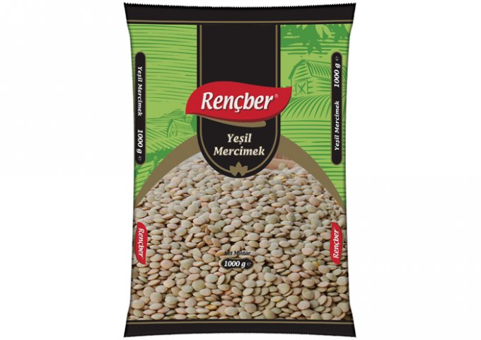 Yeşil Mercimek 1 KG.